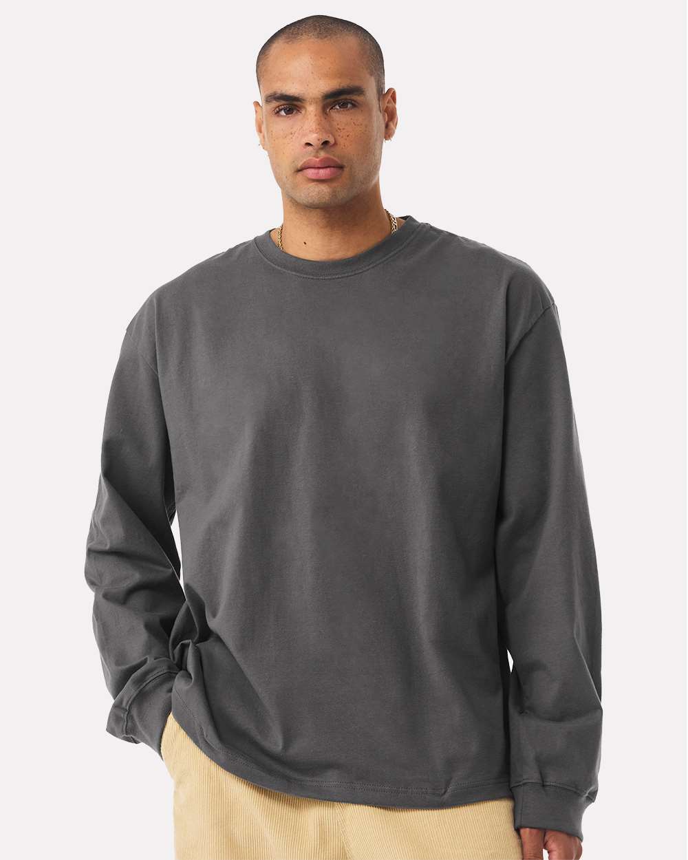 Unisex 7.5 oz Heavyweight Long Sleeve Tee – 4651