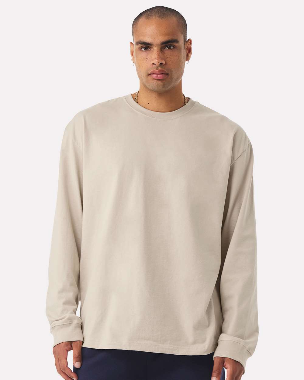 Unisex 7.5 oz Heavyweight Long Sleeve Tee – 4651 – Dust
