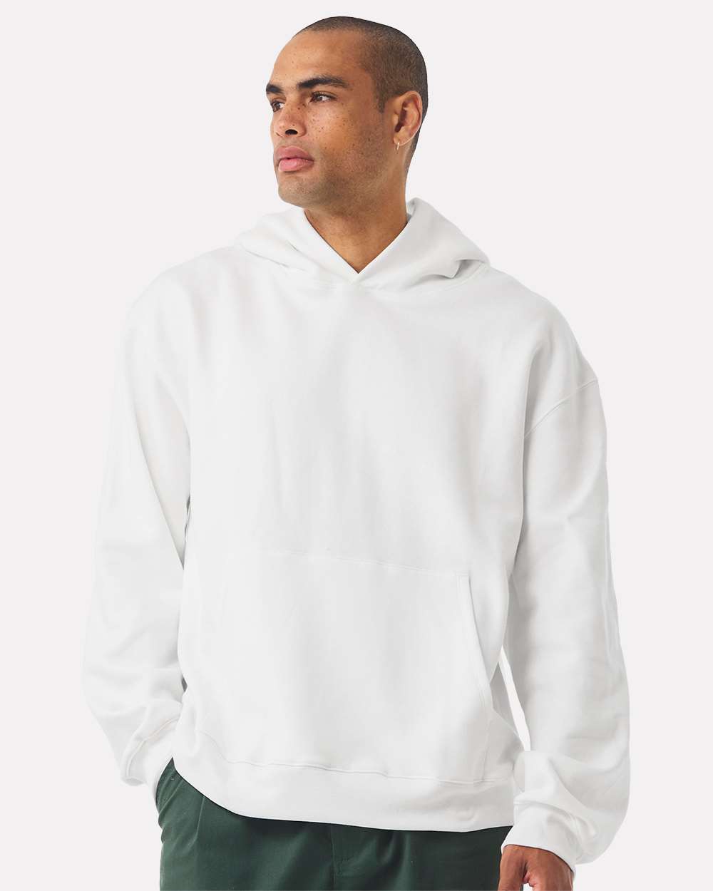 Unisex 10 oz. Heavyweight Hoodie Sweatshirt – 4719 – White
