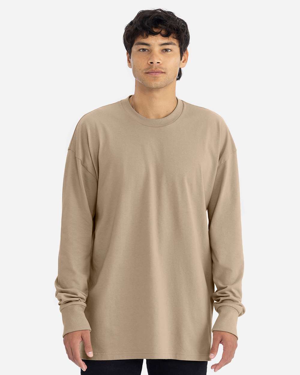 Unisex Heavyweight Long Sleeve Tee – 7211 – Tan