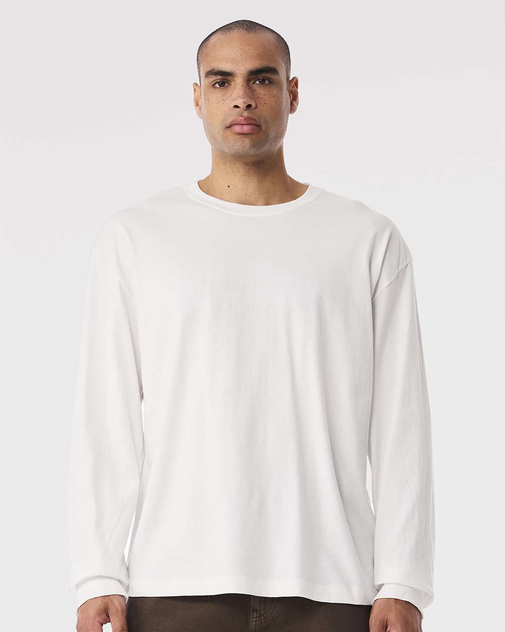6 oz. Heavyweight Long Sleeve Tee – 3511 – Vintage White