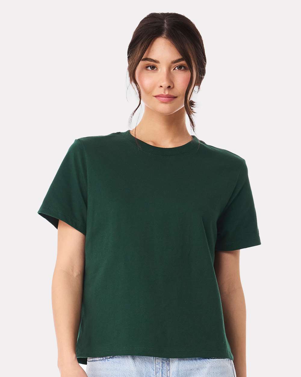 Women's 6 oz. Heavyweight Tee – 6110 – Forest