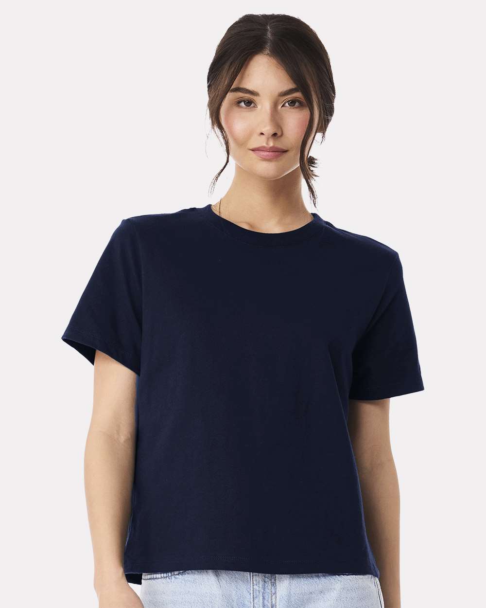 Women's 6 oz. Heavyweight Tee – 6110 – Navy