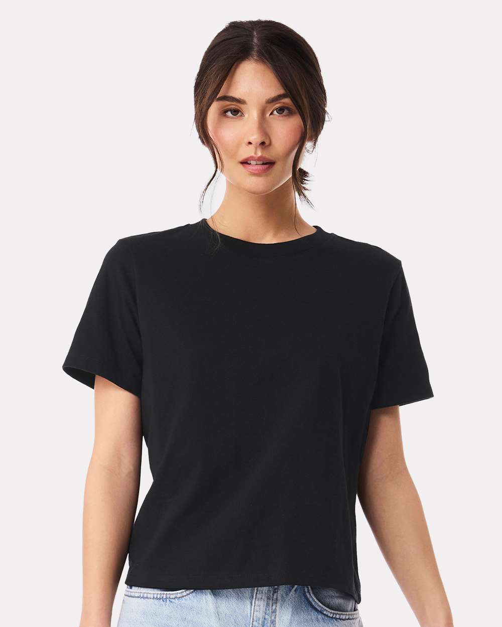 Women's 6 oz. Heavyweight Tee – 6110 – Vintage Black