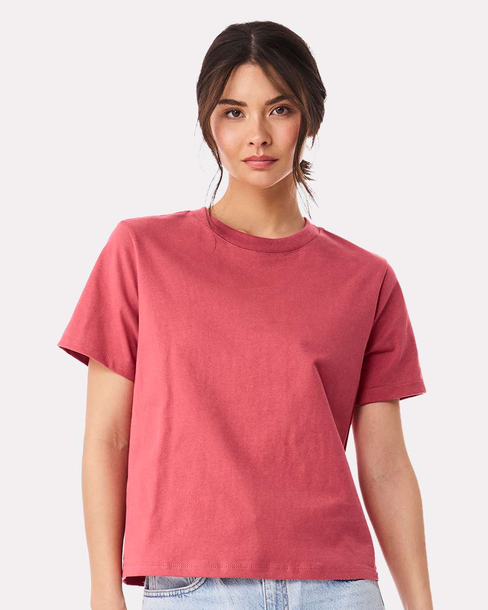 Women's 6 oz. Heavyweight Tee – 6110 – Vintage Red