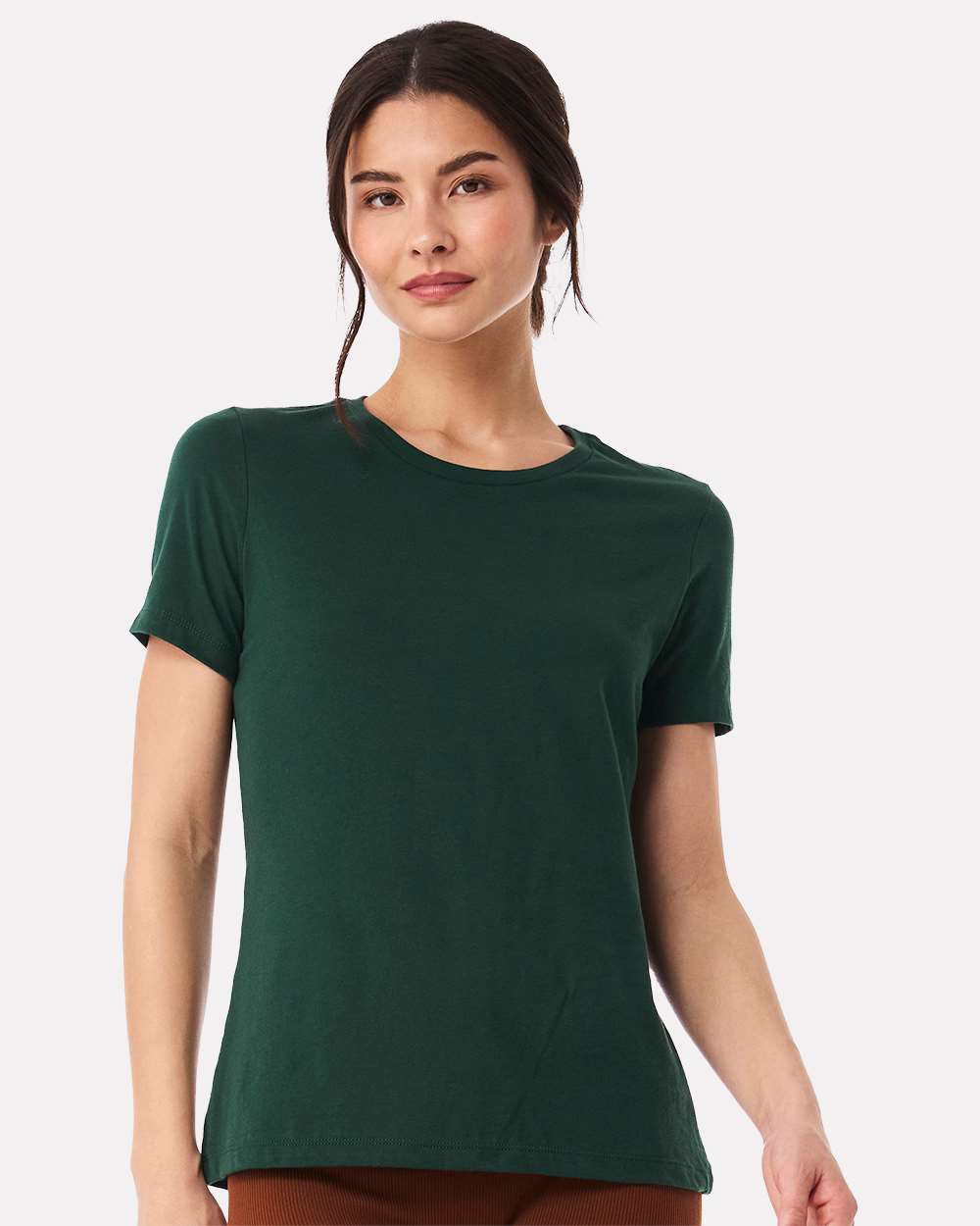 Women’s Relaxed Jersey Tee – 6400 – Forest