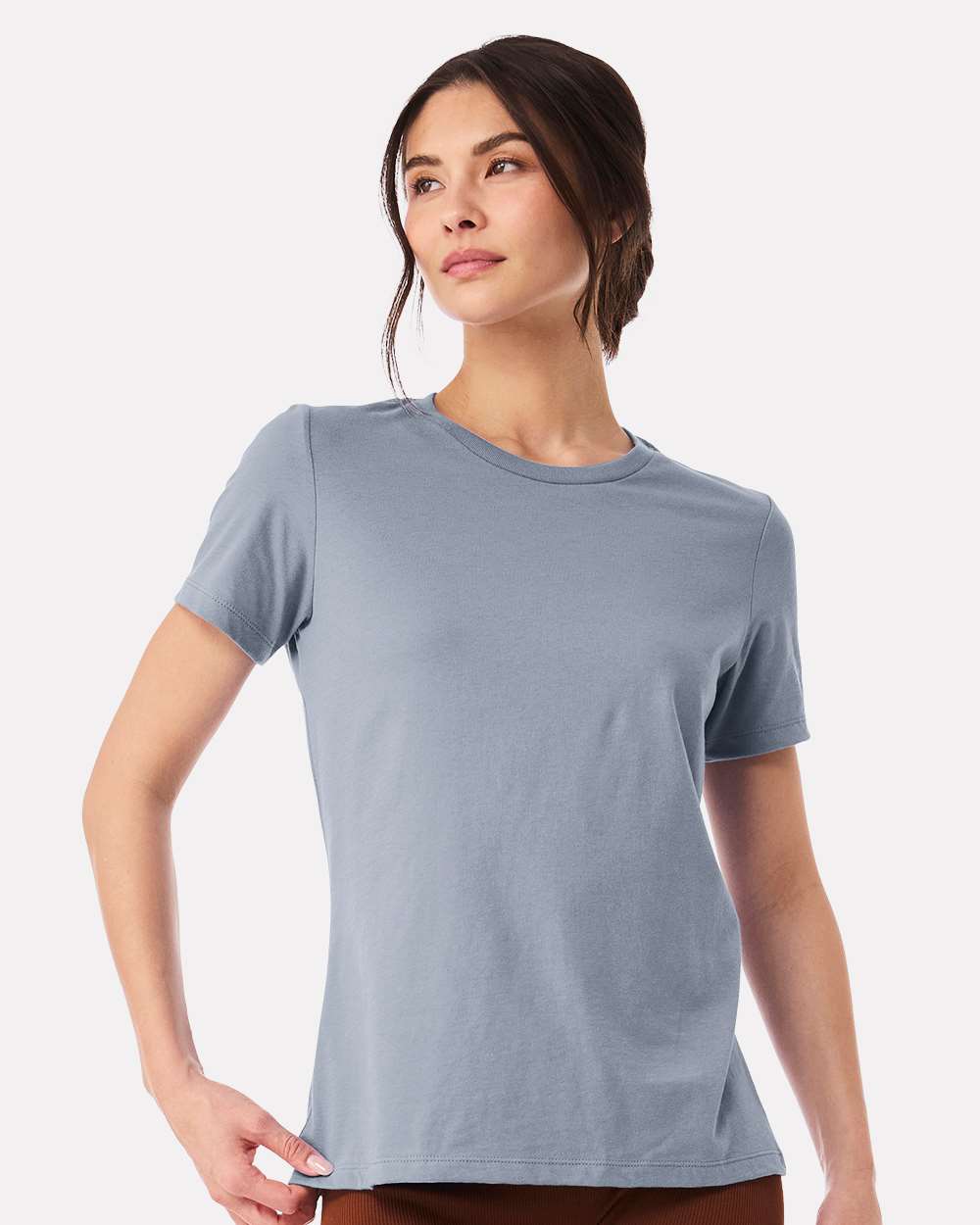 Women’s Relaxed Jersey Tee – 6400 – Vintage Denim