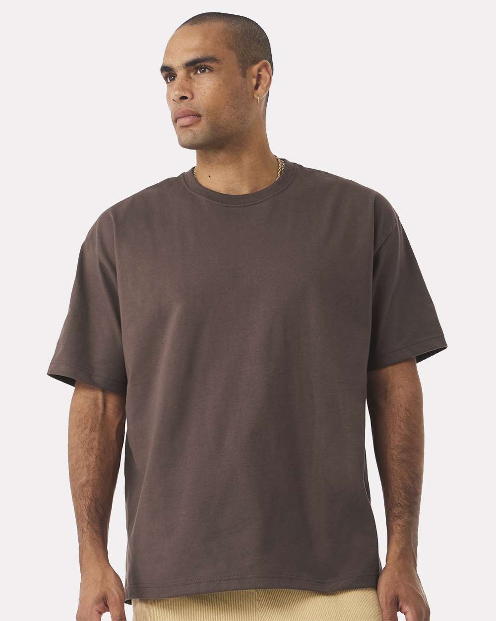 Unisex 7.5 oz Heavyweight Tee – 4610 – Cocoa
