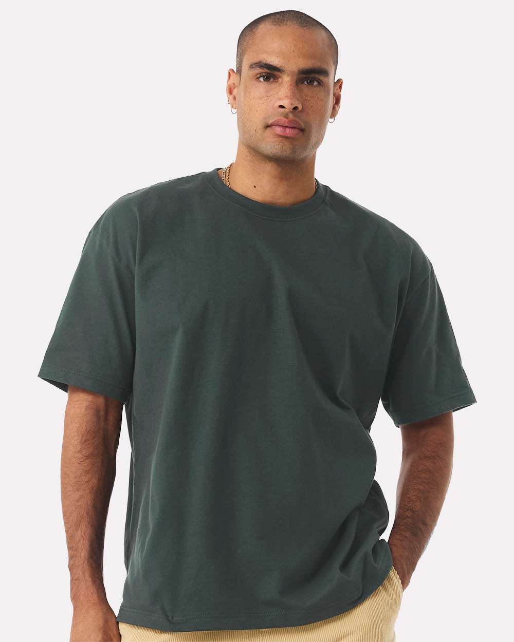 Unisex 7.5 oz Heavyweight Tee – 4610 – Hunter Green