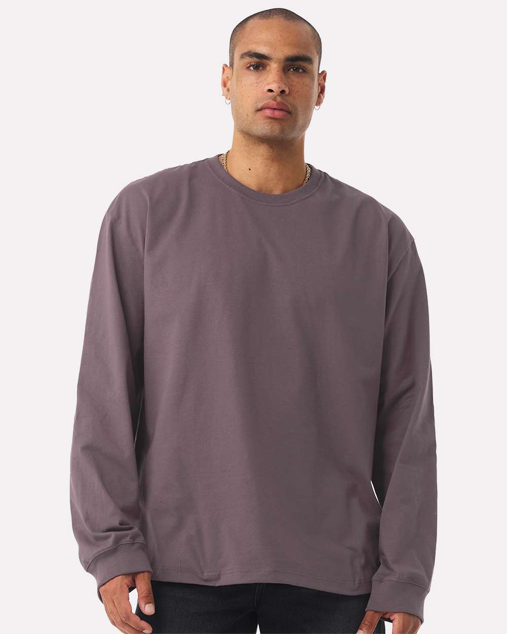 Unisex 7.5 oz Heavyweight Long Sleeve Tee – 4651 – Purple Storm