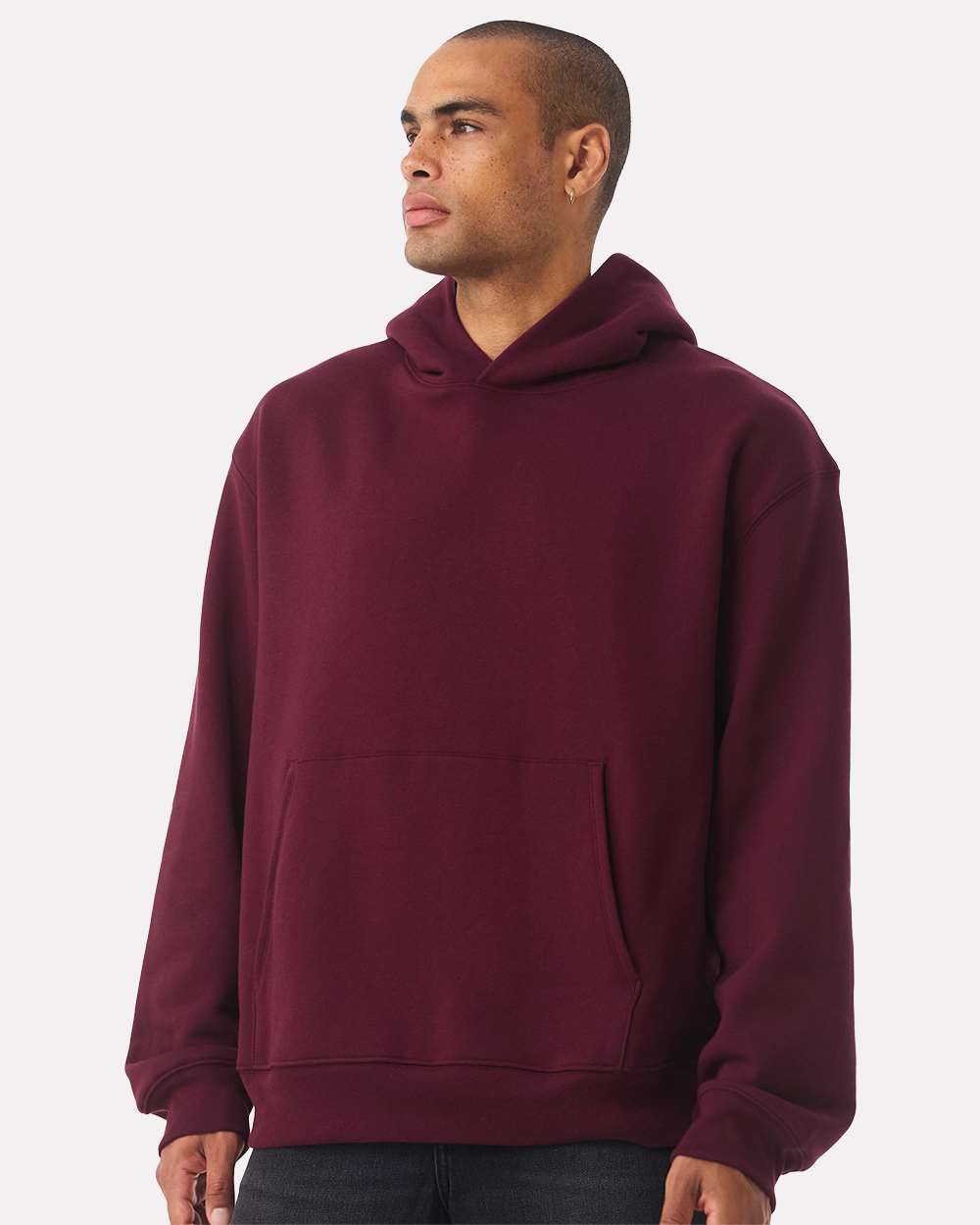 Unisex 10 oz. Heavyweight Hoodie Sweatshirt – 4719 – Maroon
