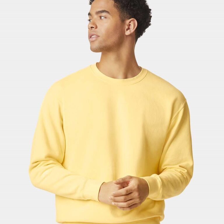 Unisex Garment-Dyed Lightweight Crewneck Sweatshirt – 1466