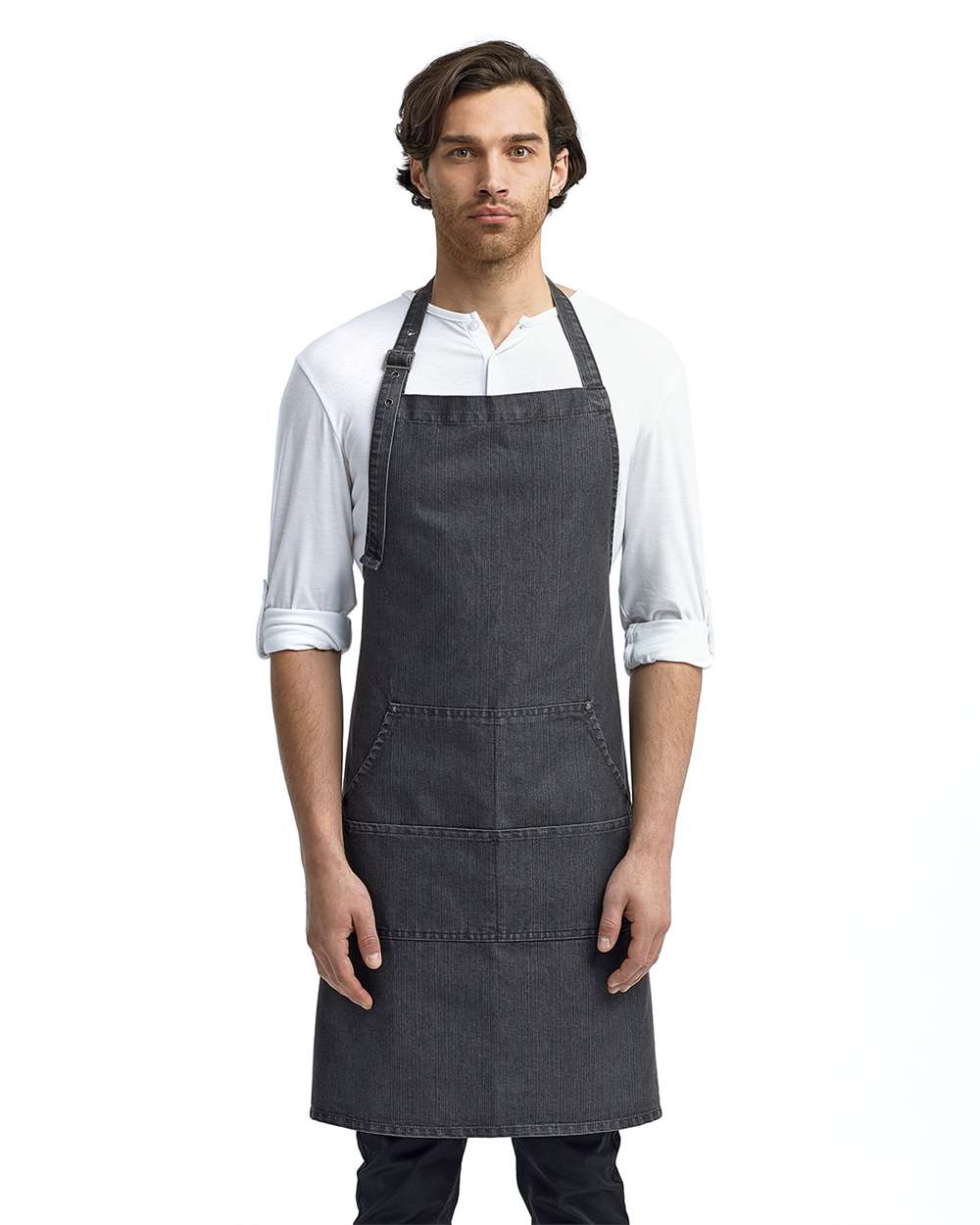Jeans Stitch Denim Bib Apron – RP126