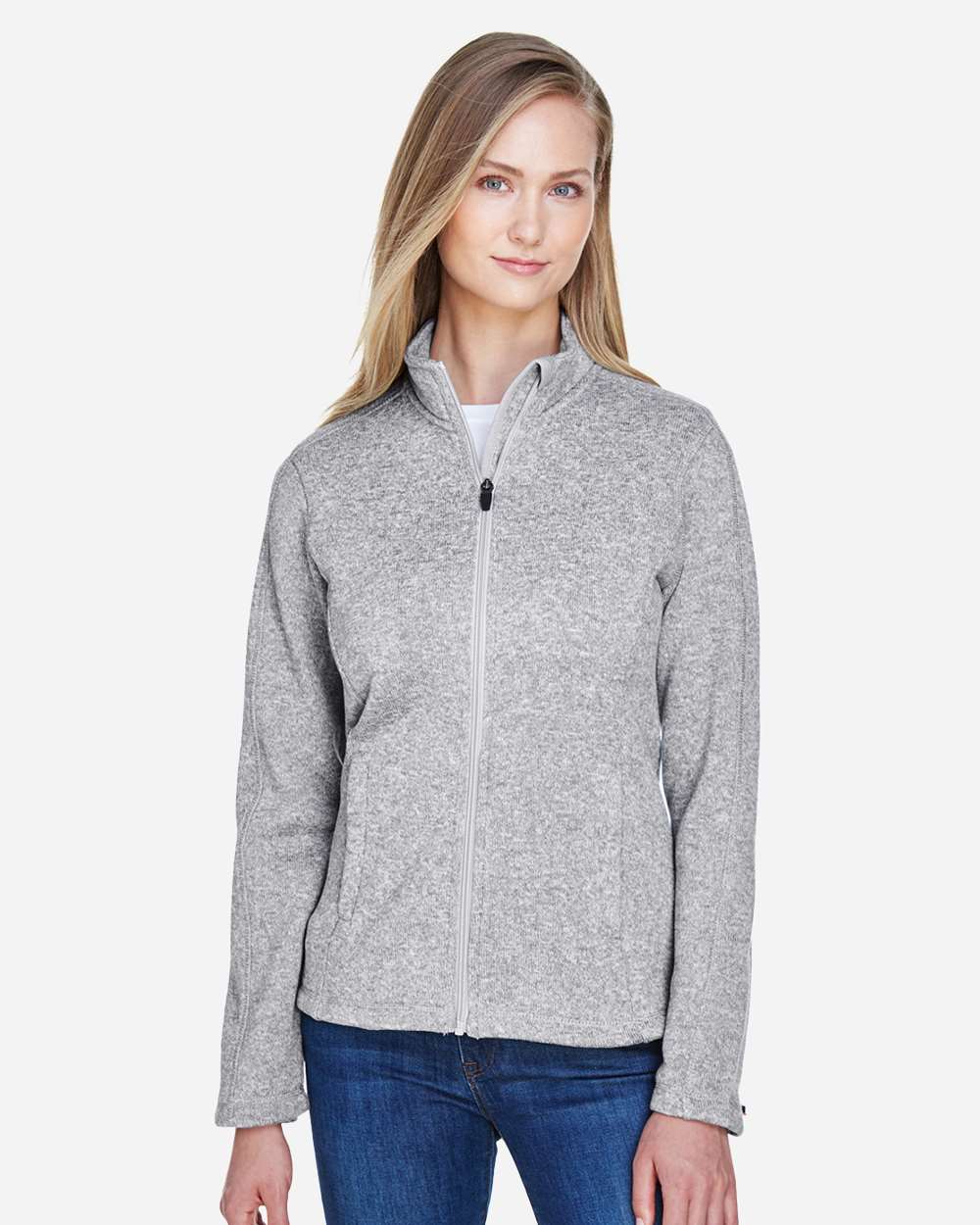 Women's Bristol Full-Zip Sweater Fleece Jacket – DG793W