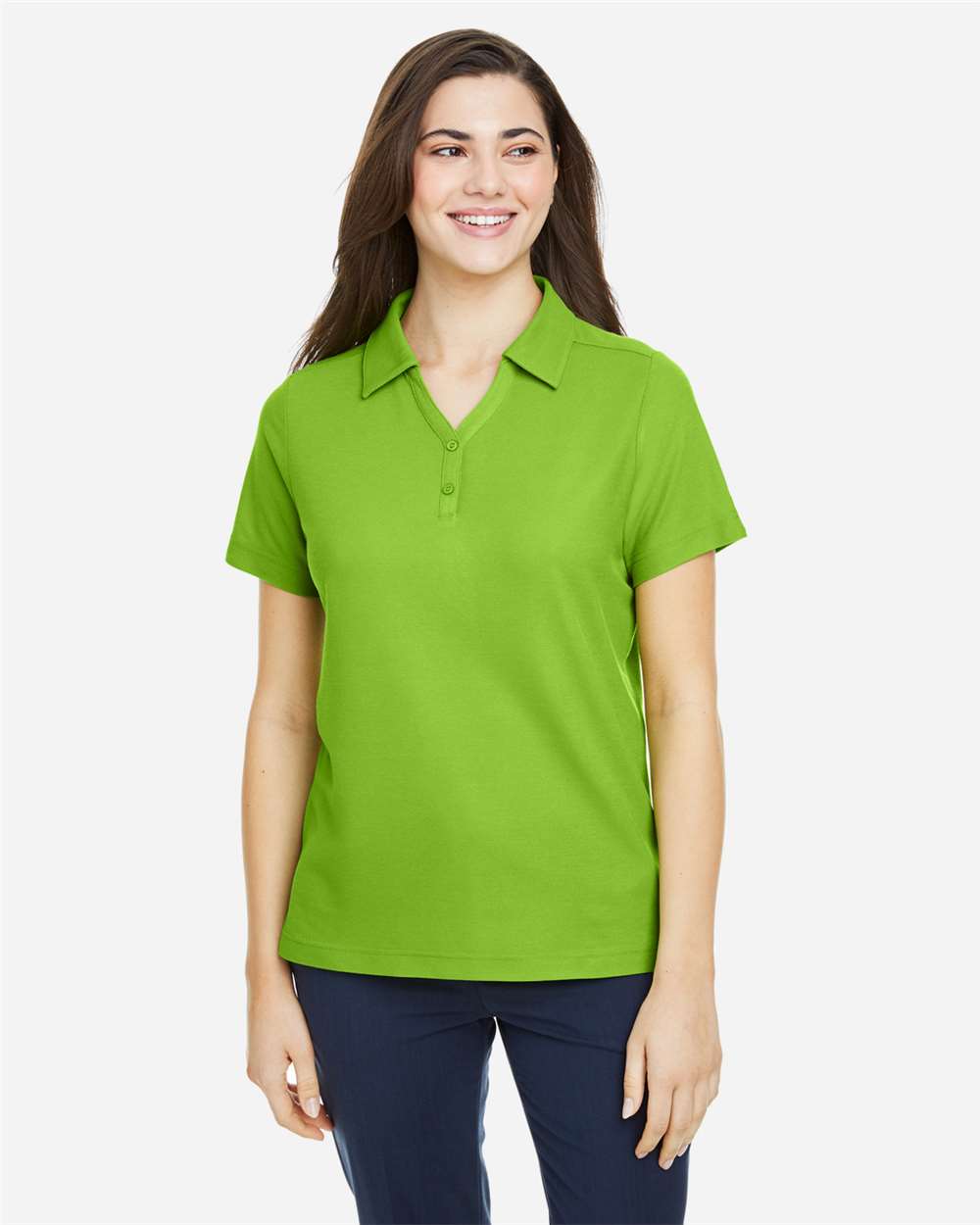 Women's Fusion ChromaSoft™ Pique Polo – CE112W