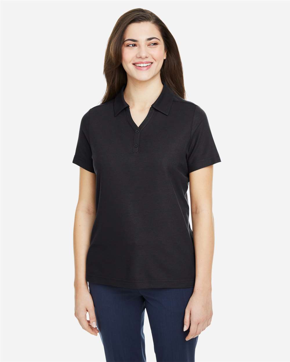 Women's Fusion ChromaSoft™ Pique Polo – CE112W