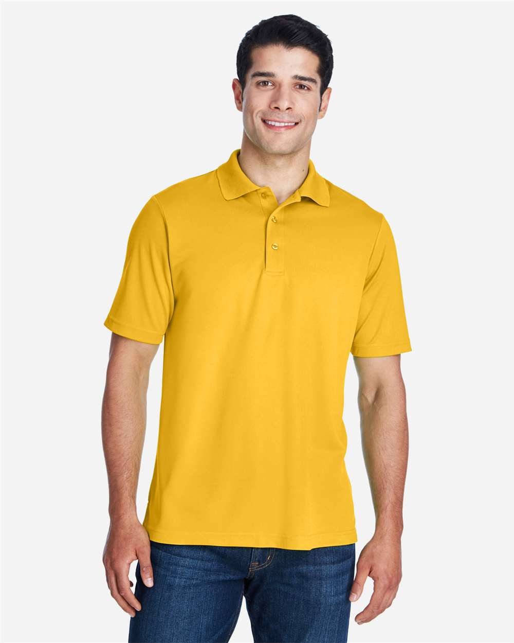 Men's Origin Performance Piqué Polo – 88181 – Campus Gold