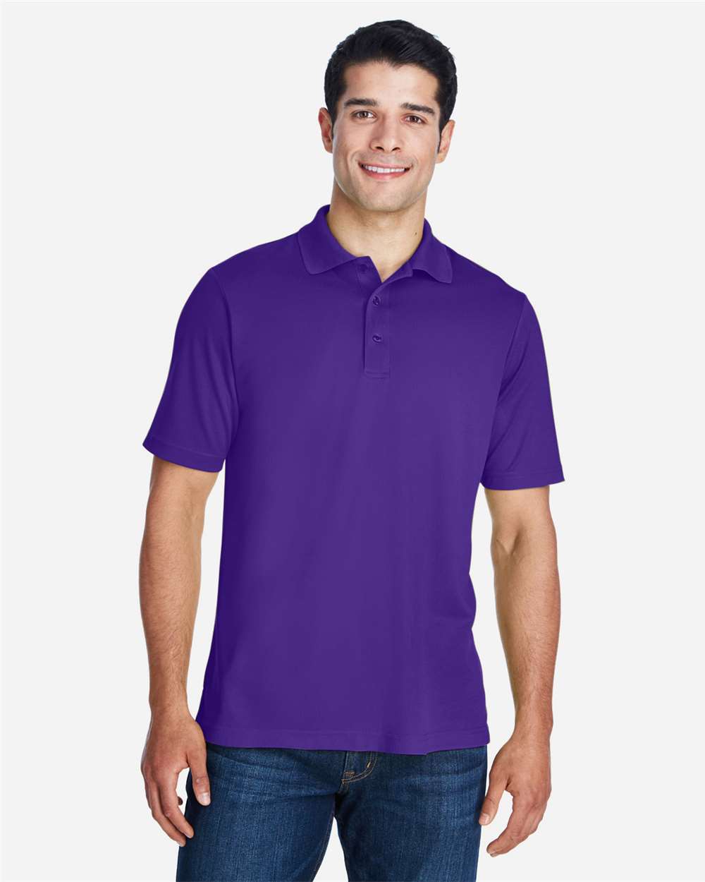 Men's Origin Performance Piqué Polo – 88181 – Campus Purple