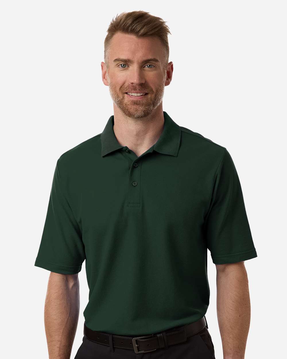 Men's Resolve CVC Performance Pique Polo – CE106 – Forest