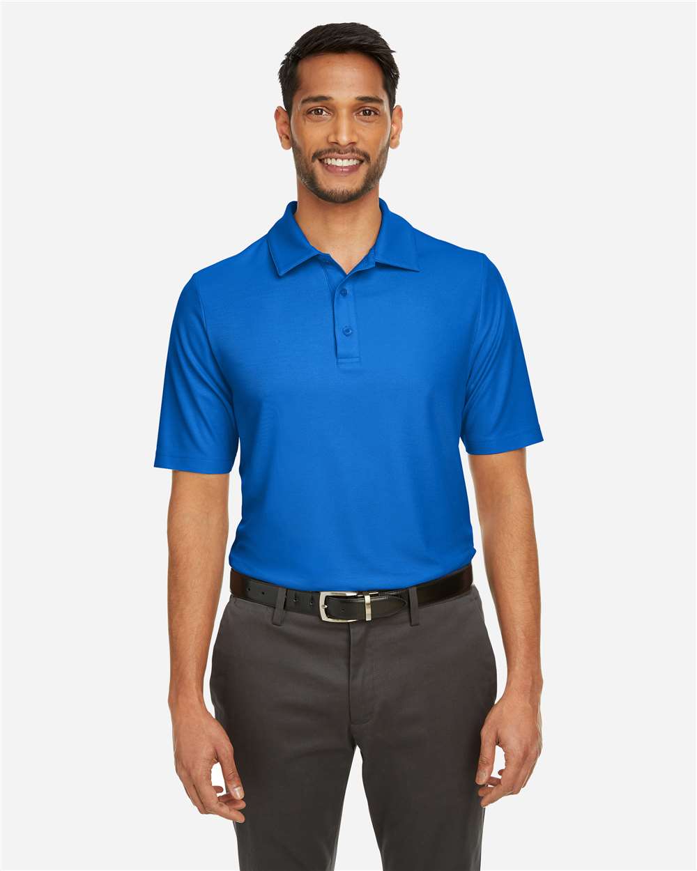 Men's Fusion ChromaSoft™ Pique Polo – CE112 – True Royal