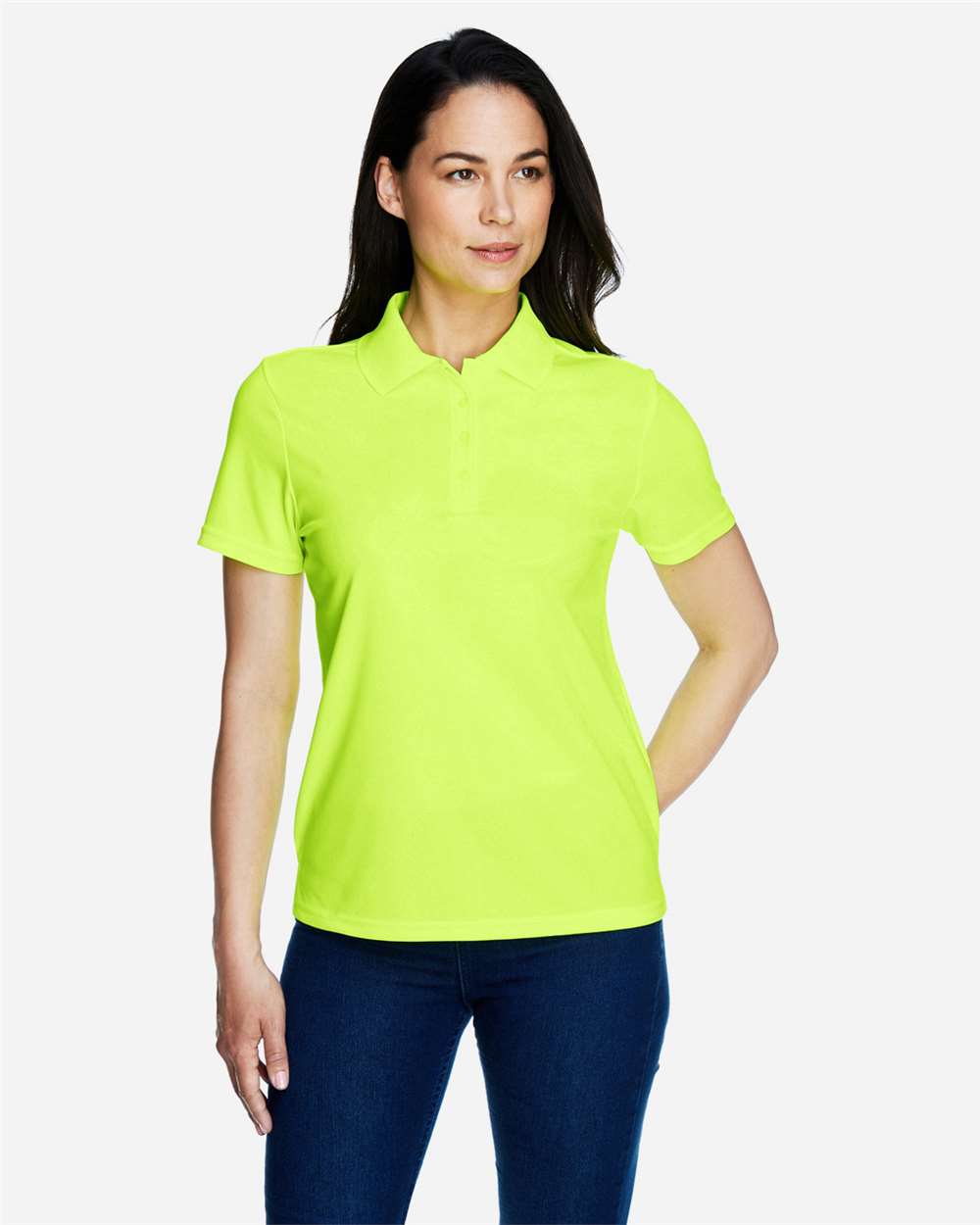 Women's Origin Performance Piqué Polo – 78181 – Safety Yellow