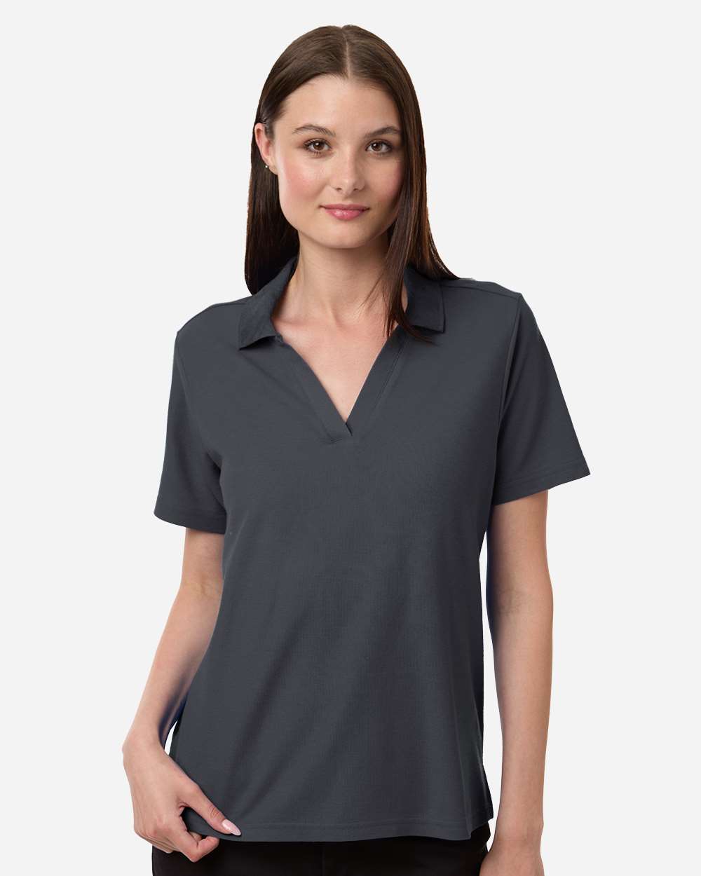 Women's Resolve CVC Performance Pique Polo – CE106W – Carbon