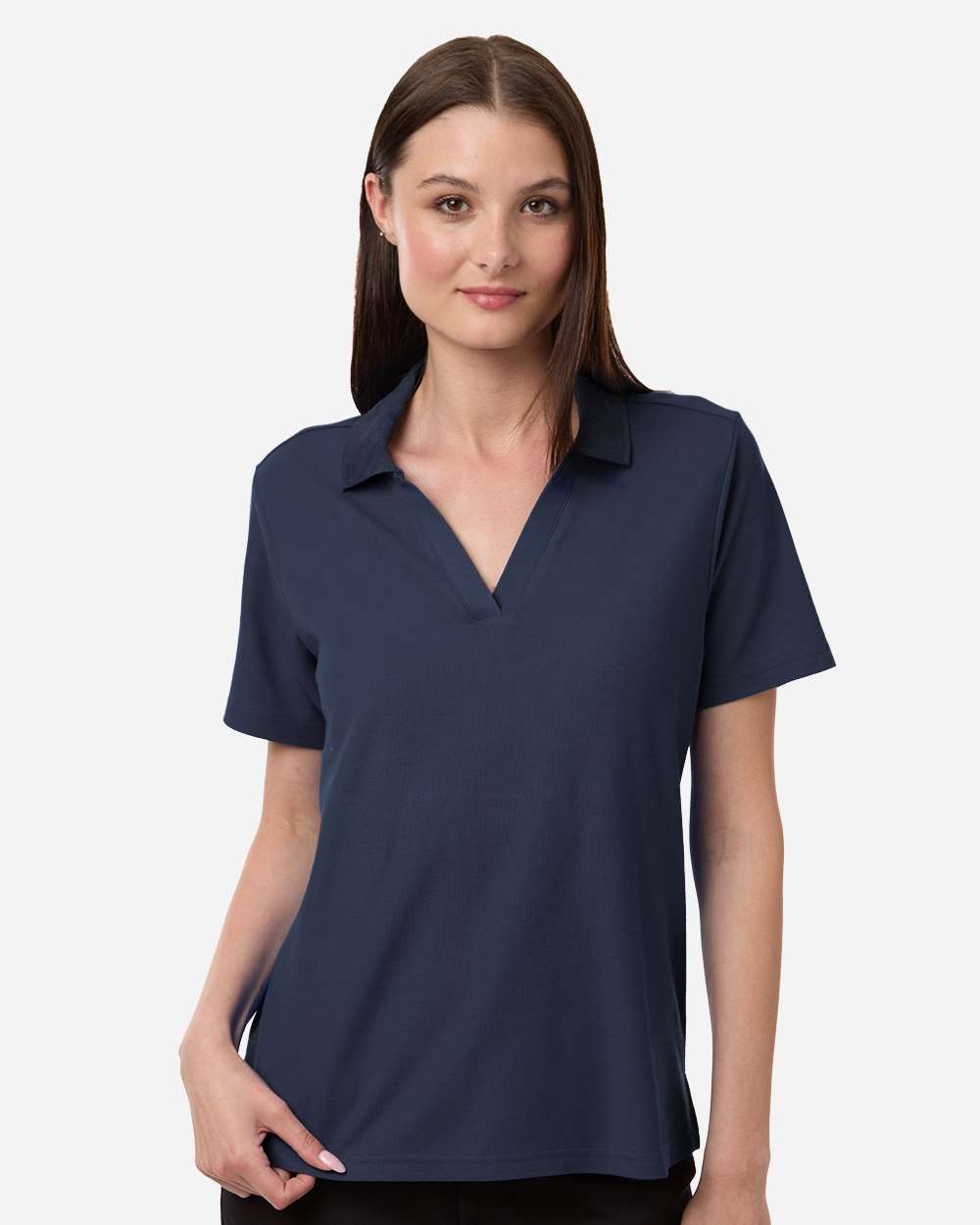 Women's Resolve CVC Performance Pique Polo – CE106W – Classic Navy