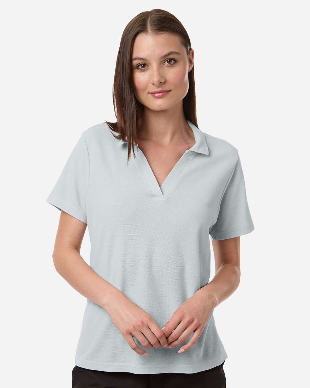 Women's Resolve CVC Performance Pique Polo – CE106W – Platinum