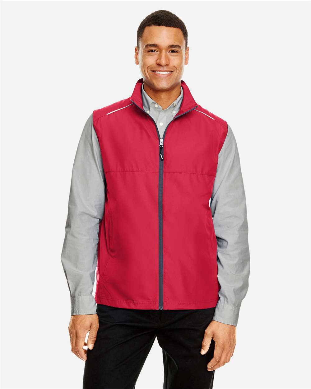 Men's Techno Lite Unlined Vest – CE703 – Classic Red