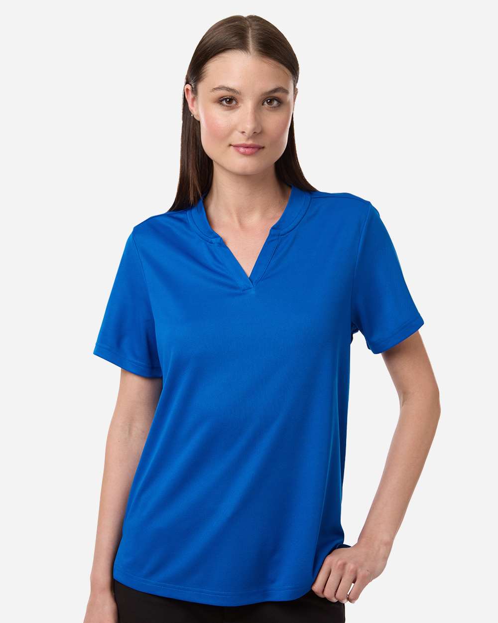Women's Nova Performance Pique Polo – CE108W – True Royal