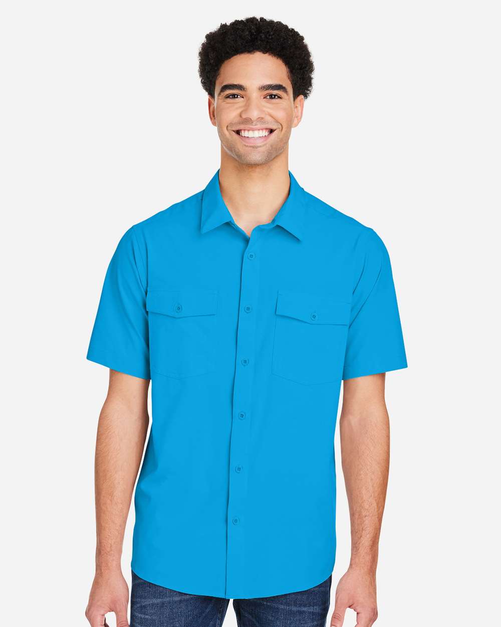 Men's Ultra UVP® Marina Shirt – CE510 – Electric Blue