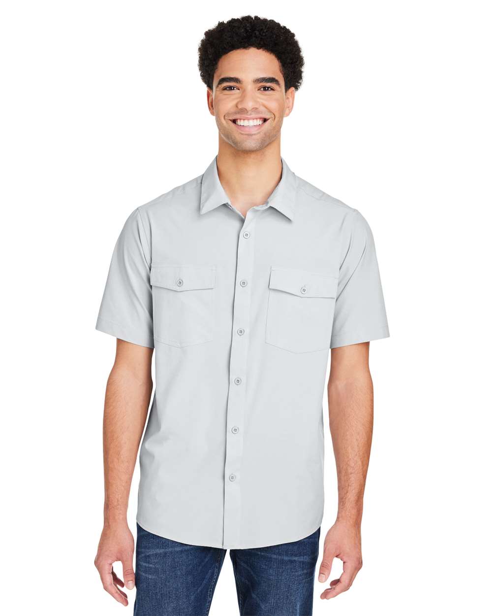 Men's Ultra UVP® Marina Shirt – CE510 – Platinum