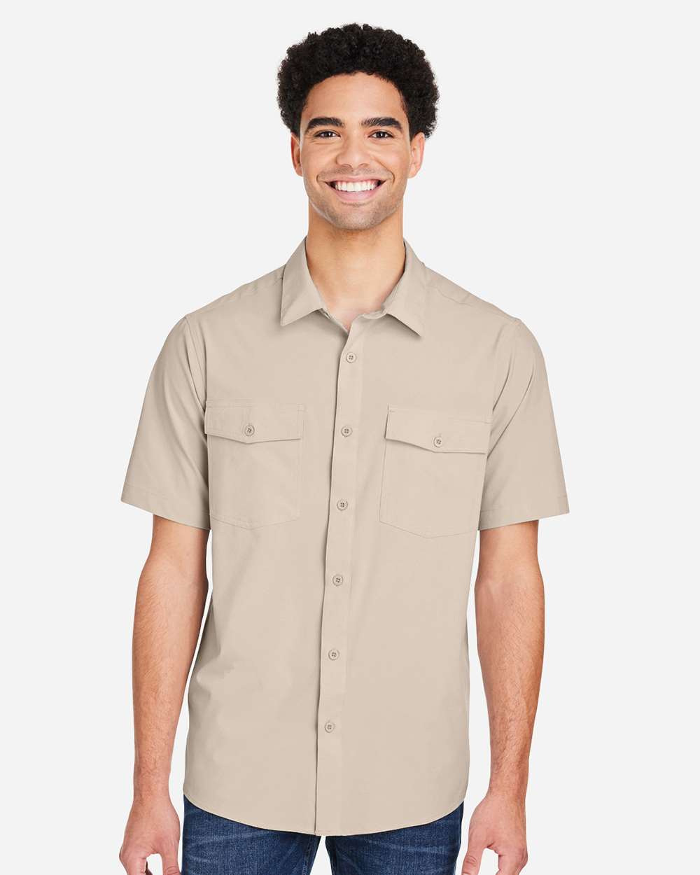 Men's Ultra UVP® Marina Shirt – CE510 – Stone