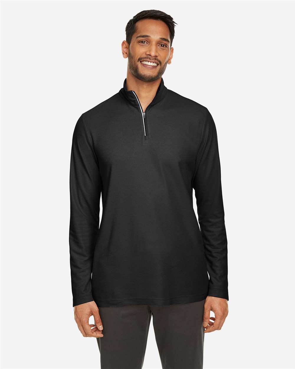 Men's Fusion ChromaSoft™ Pique Quarter-Zip Pullover – CE405