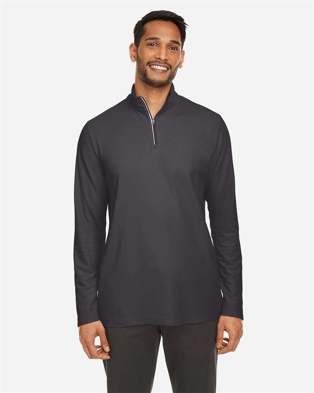 Men's Fusion ChromaSoft™ Pique Quarter-Zip Pullover – CE405