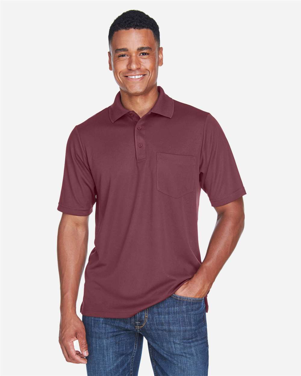 Men's Origin Performance Piqué Polo with Pocket – 88181P