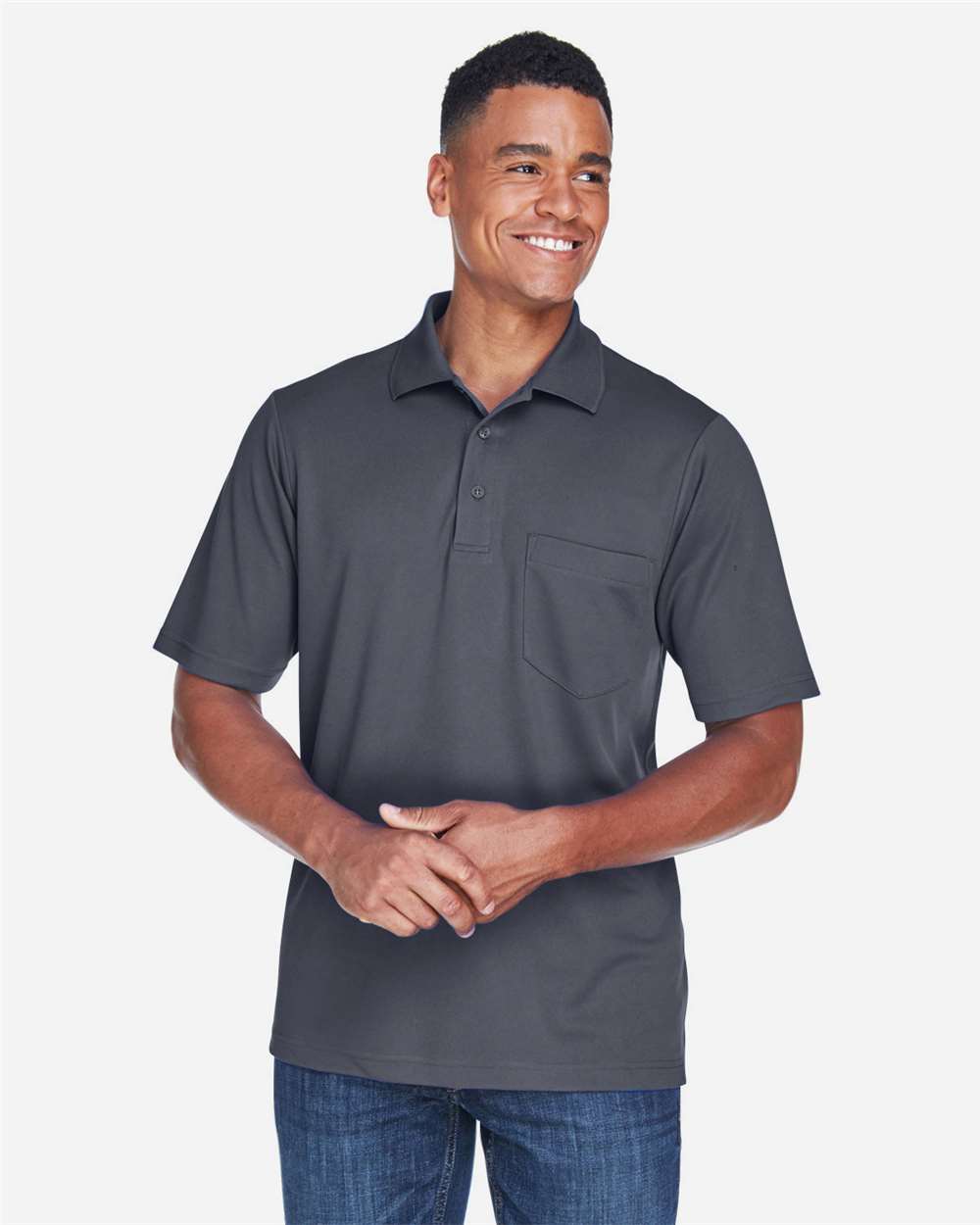 Men's Origin Performance Piqué Polo with Pocket – 88181P