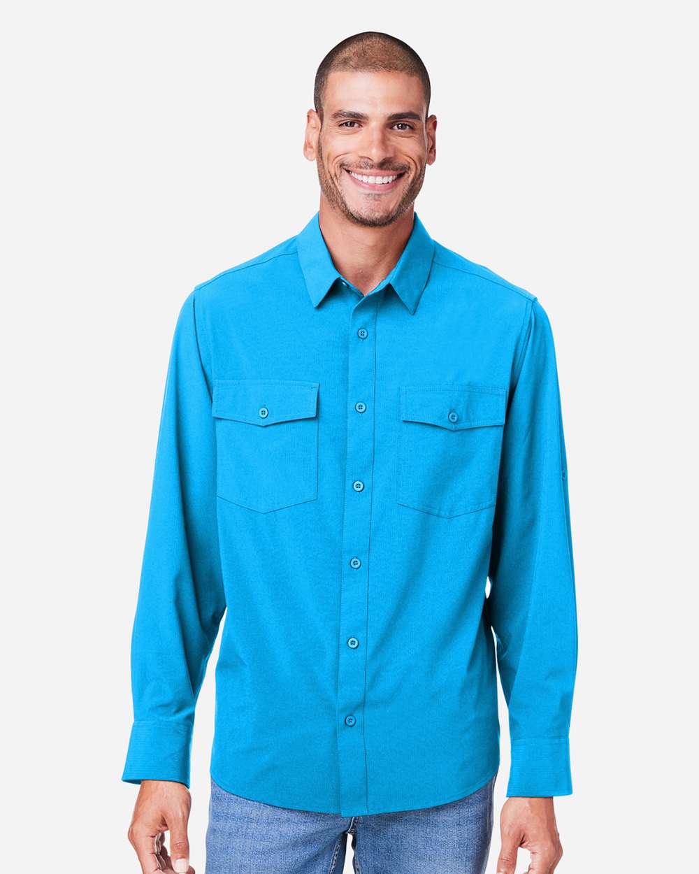 Men's Ultra UVP® Marina Shirt – CE510L – Electric Blue