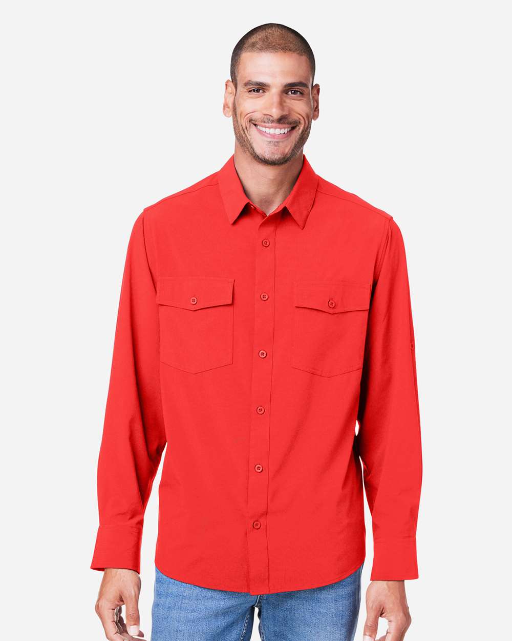 Men's Ultra UVP® Marina Shirt – CE510L – Marina Red