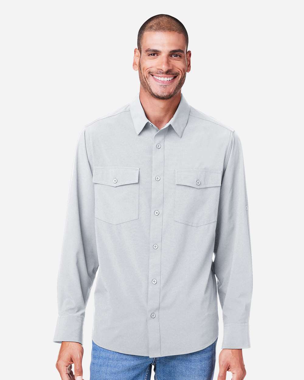 Men's Ultra UVP® Marina Shirt – CE510L – Platinum
