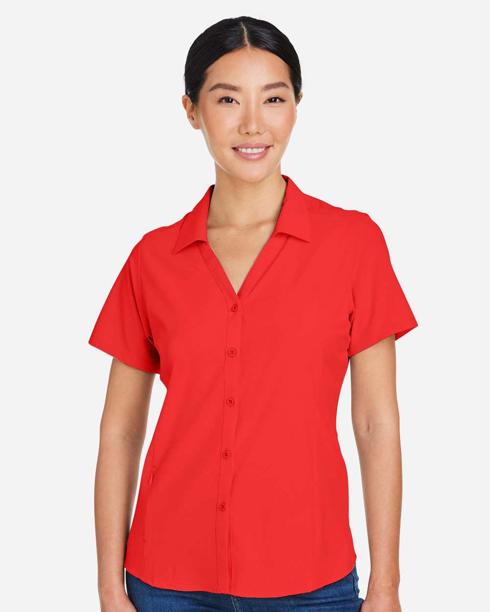 Women's Ultra UVP® Marina Shirt – CE510W – Marina Red