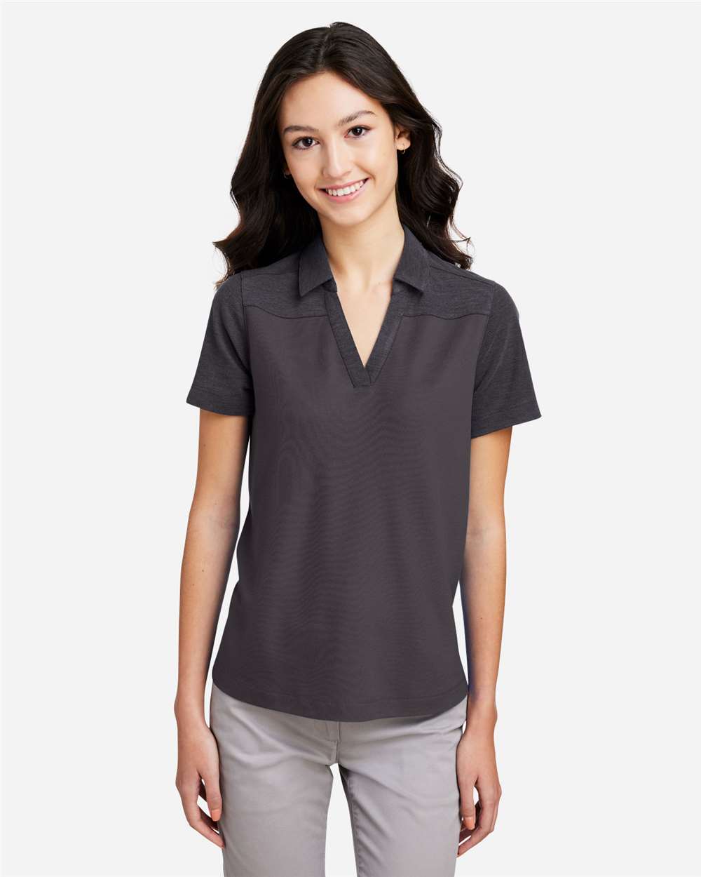 Women's Fusion ChromaSoft™ Colorblock Polo – CE112CW