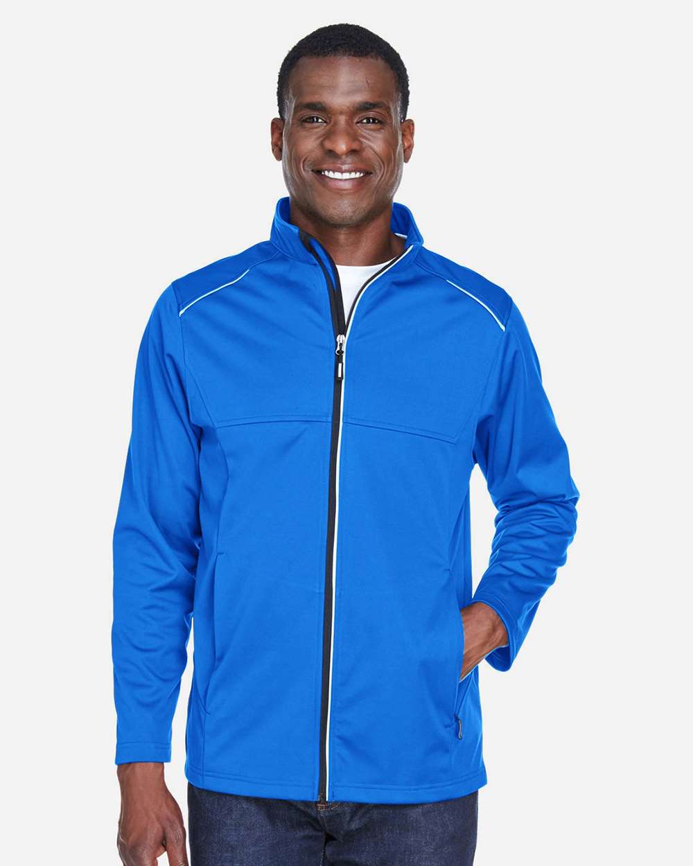 Men's Techno Lite Three-Layer Knit Tech-Shell – CE708 – True Royal