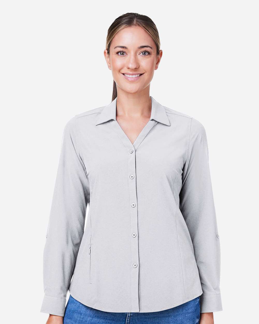 Women's Ultra UVP® Marina Shirt – CE510LW – Platinum