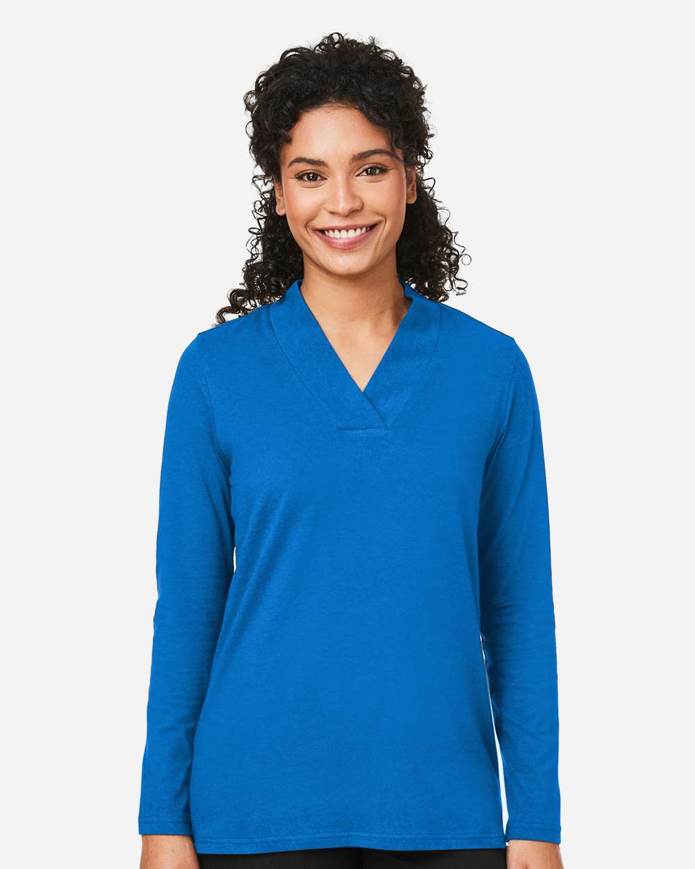 Women's Raleigh Shawl Collar Knit Top – DP121W