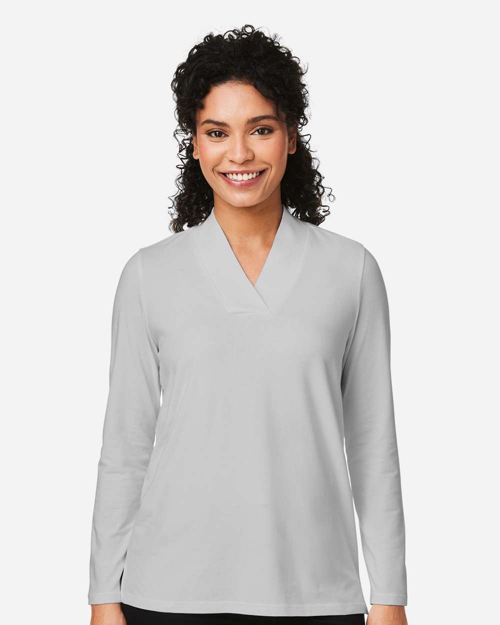 Women's Raleigh Shawl Collar Knit Top – DP121W