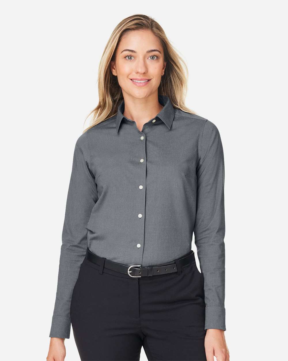Women's CrownLux Performance® Spencer Poplin Dress Shirt – DG505W