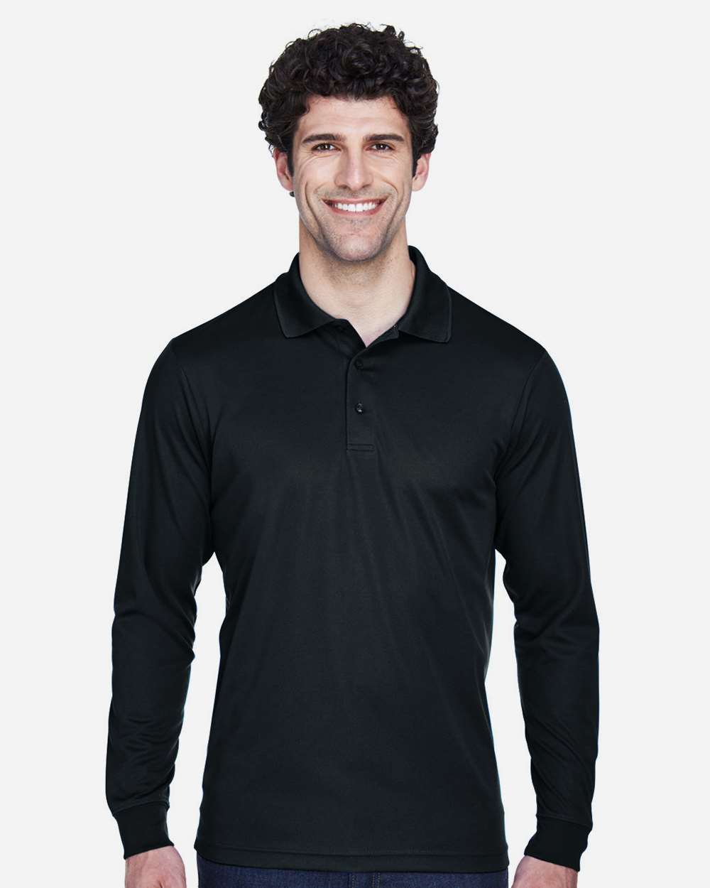 Men's Tall Pinnacle Performance Long Sleeve Piqué Polo – 88192T