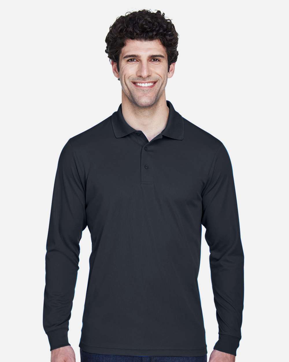 Men's Tall Pinnacle Performance Long Sleeve Piqué Polo – 88192T