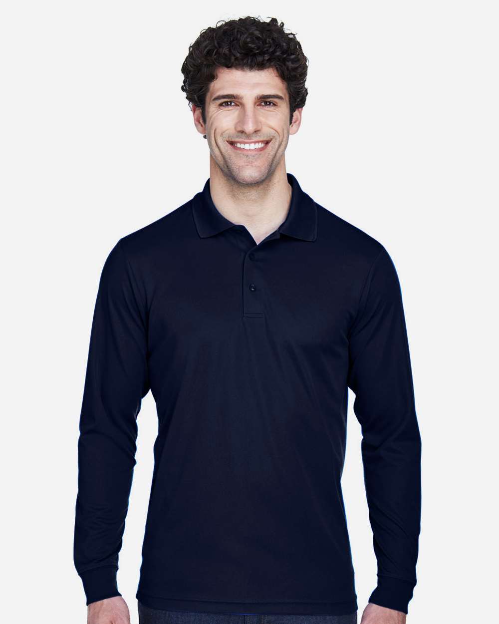 Men's Tall Pinnacle Performance Long Sleeve Piqué Polo – 88192T